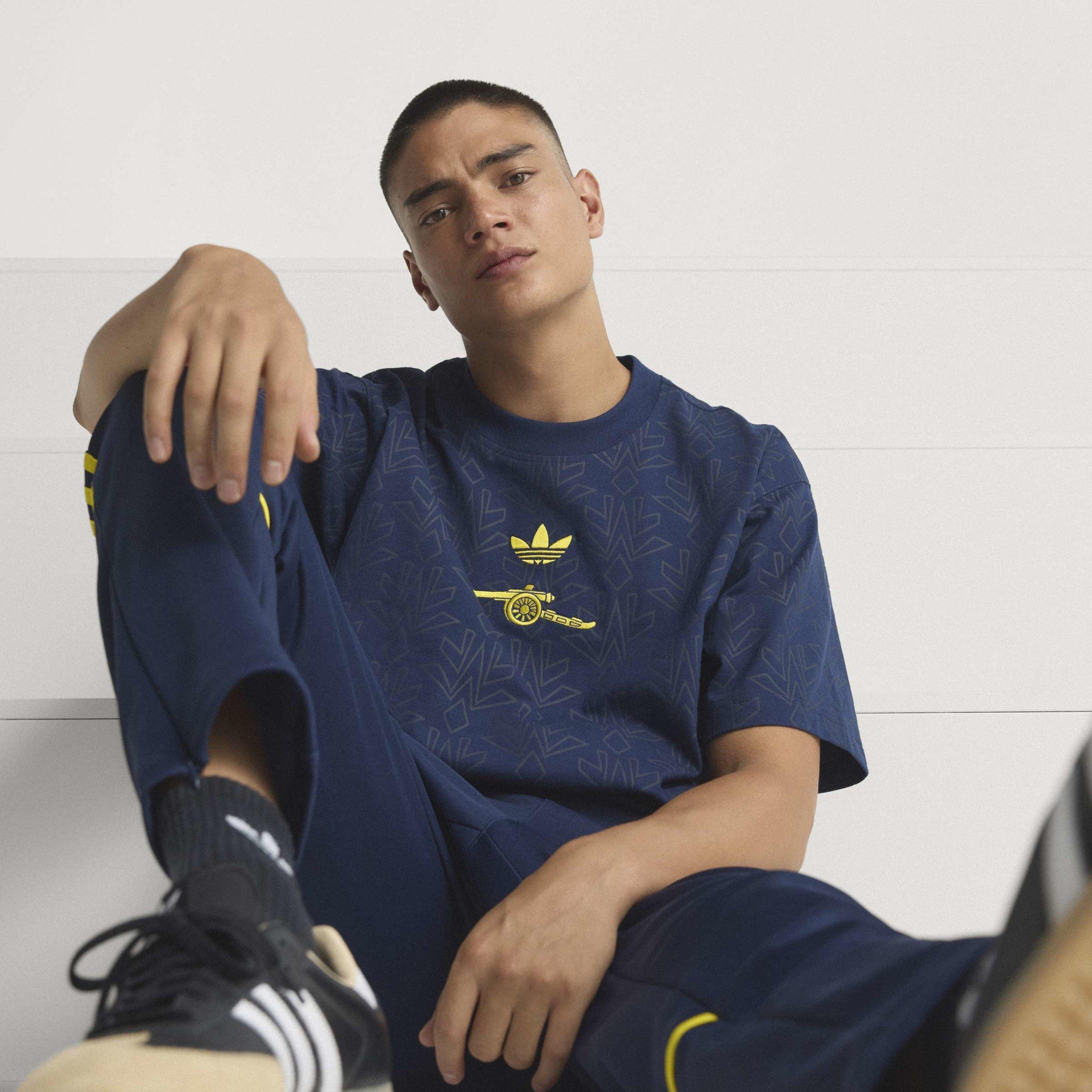 Blue - adidas - Arsenal Originals Lifestyle T-Shirt 25/26 Mens - 8