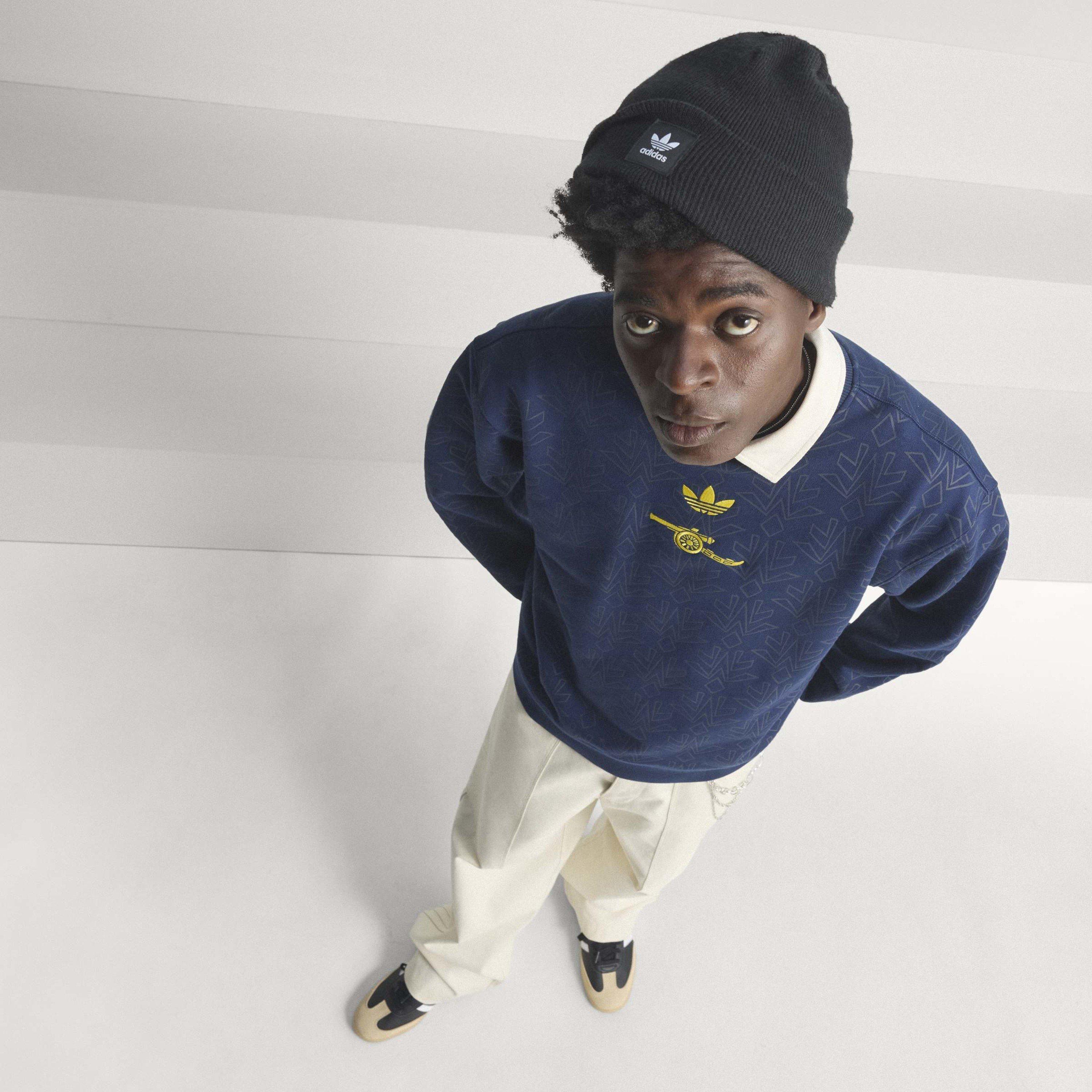 Blue - adidas - Arsenal Originals Lifestyle Crew Sweater 25/26 Mens - 6