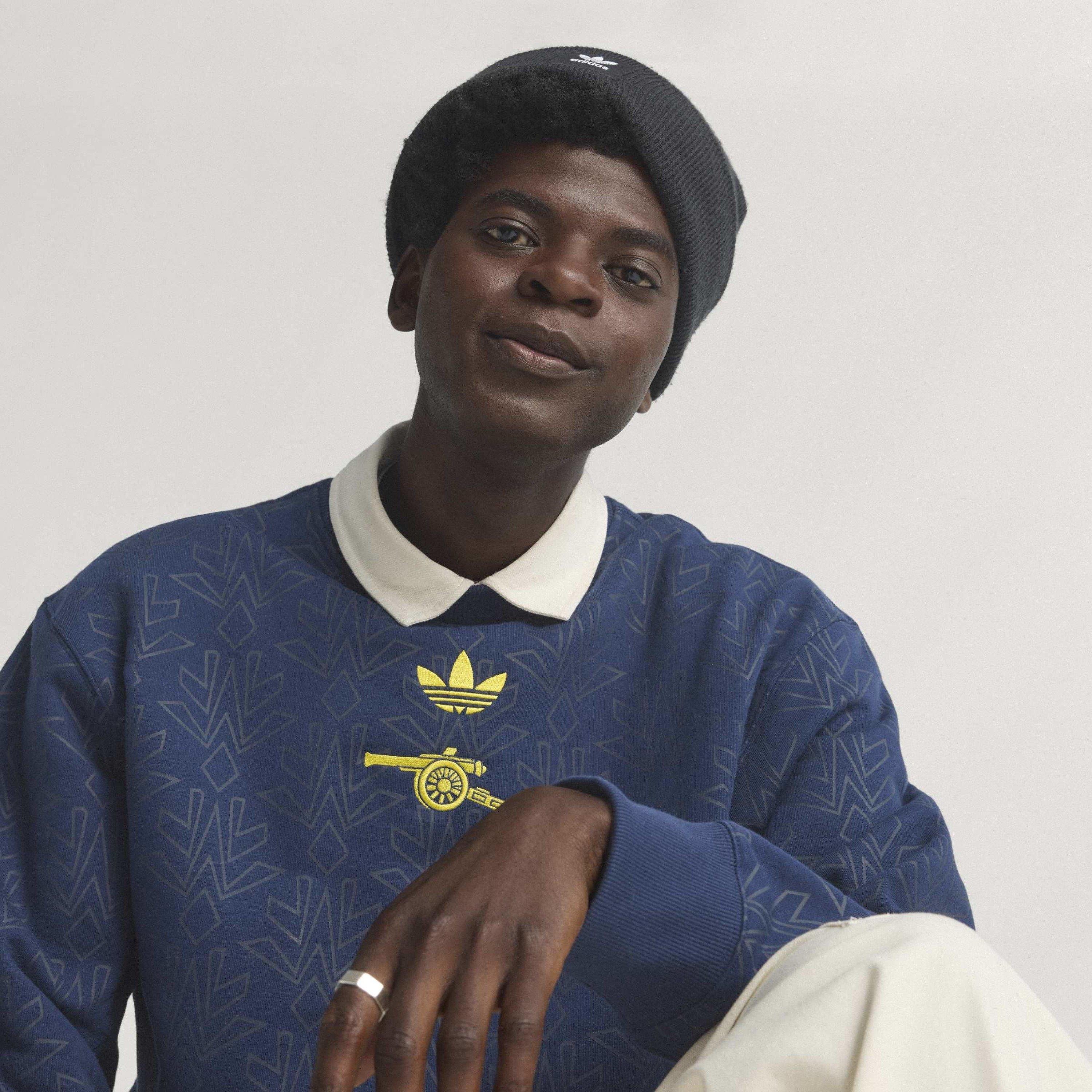 Blue - adidas - Arsenal Originals Lifestyle Crew Sweater 25/26 Mens - 10