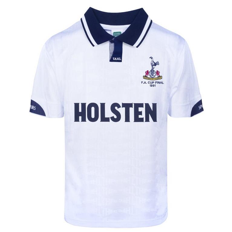 Blanc - Score Draw - S/Draw Spurs '91 Home Jersey Mens - 1