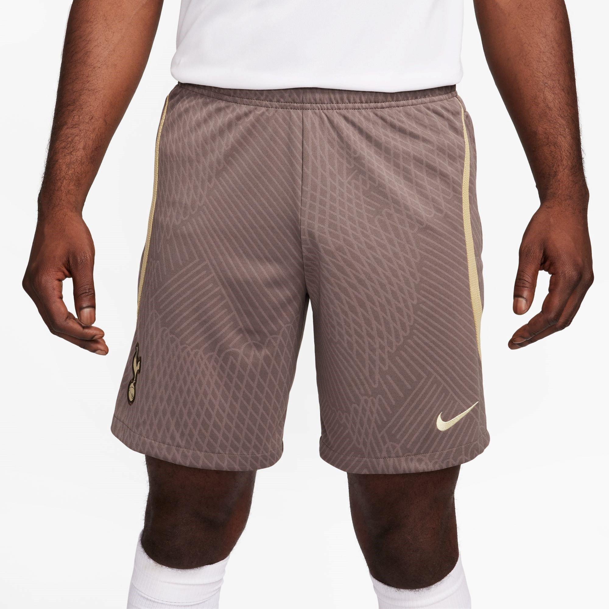 Nike Men's Tottenham Hotspur Strike Shorts Adults - Ironstone/Grass - S