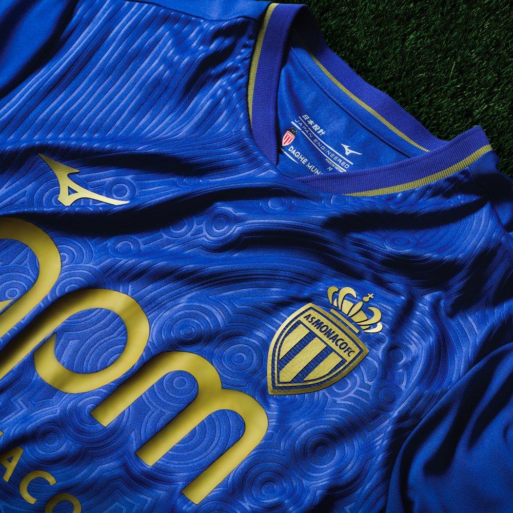 Blue - Mizuno - Monaco Away Shirt 2025 2026 Adults - 2