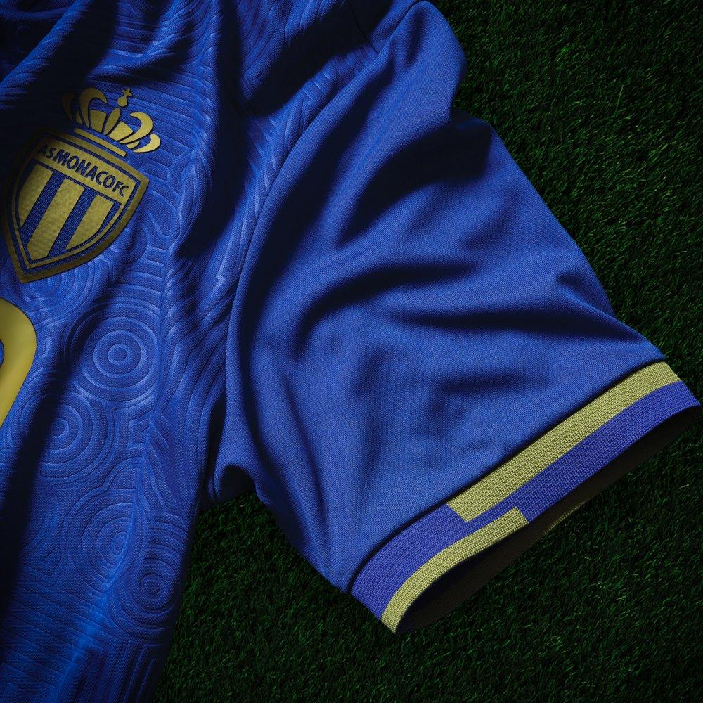 Blue - Mizuno - Monaco Away Shirt 2025 2026 Adults - 3