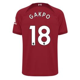 Nike Liverpool FC Gakpo Stadium Home Shirt 2022 2023 Mens