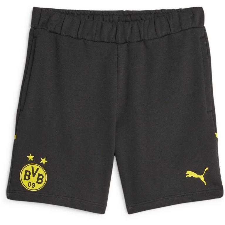 Negro/Amarillo - Puma - Borussia Dortmund Shorts 2023 2024 Adults - 1