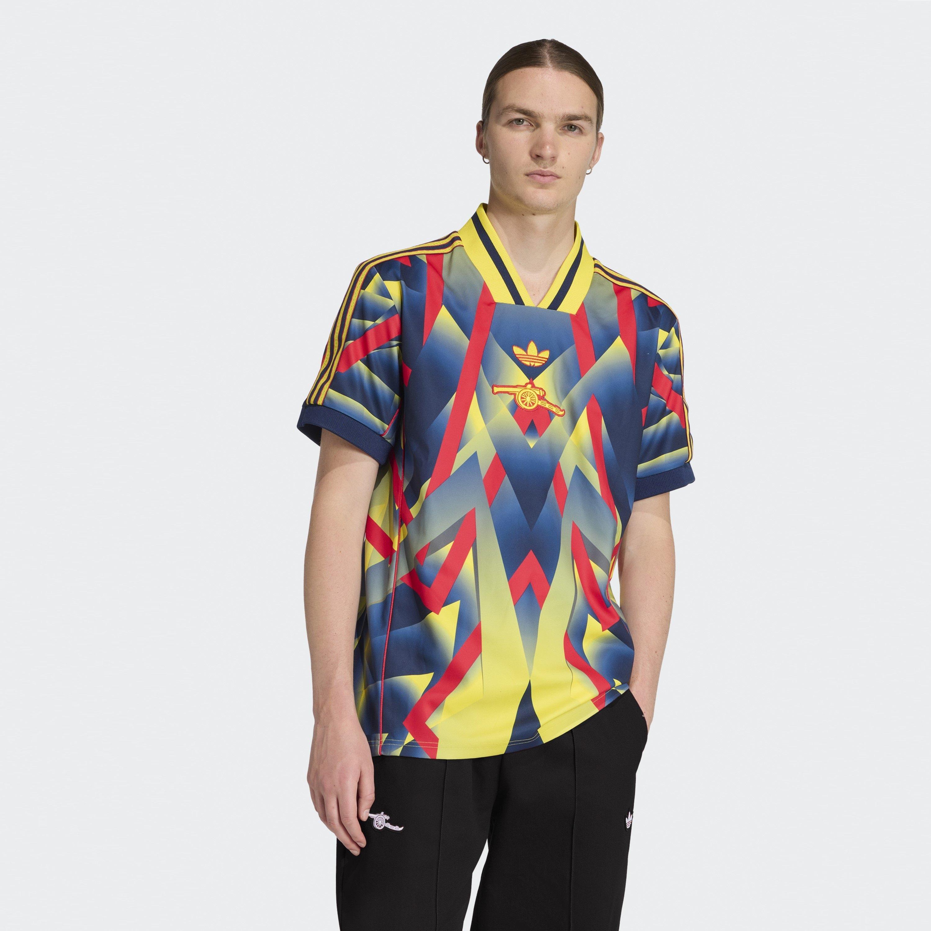 Yellow/Blue - adidas - Arsenal Originals Lifestyle Shirt 25/26 Mens - 3