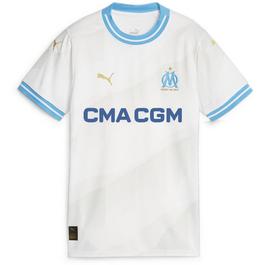 puma branding Olympique De Marseille Home Replica Shirt 2023 2024 Womens