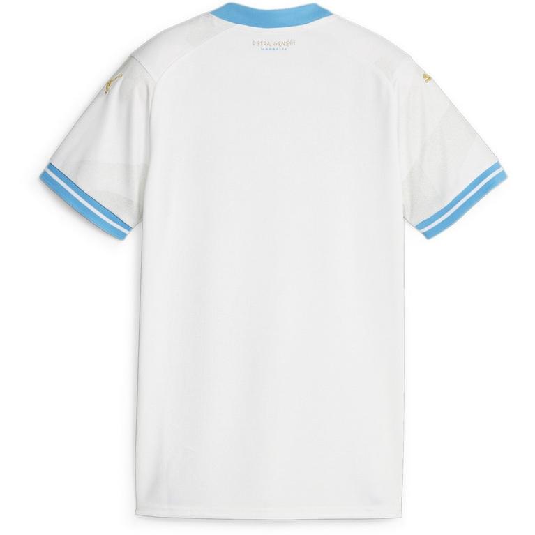 Blanco/Azul - Puma - Olympique De Marseille Home Replica Shirt 2023 2024 Womens - 7