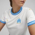Blanco/Azul - Puma - Olympique De Marseille Home Replica Shirt 2023 2024 Womens - 3