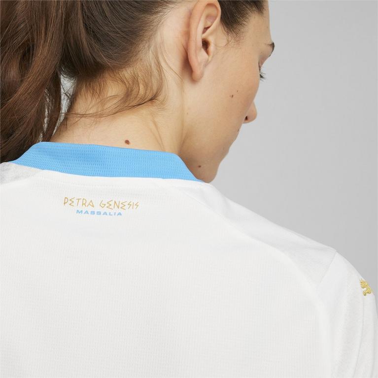 Blanco/Azul - Puma - Olympique De Marseille Home Replica Shirt 2023 2024 Womens - 6