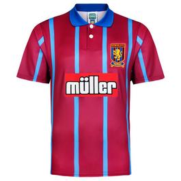 Score Draw Aston Villa Retro Home Shirt '94 Adults