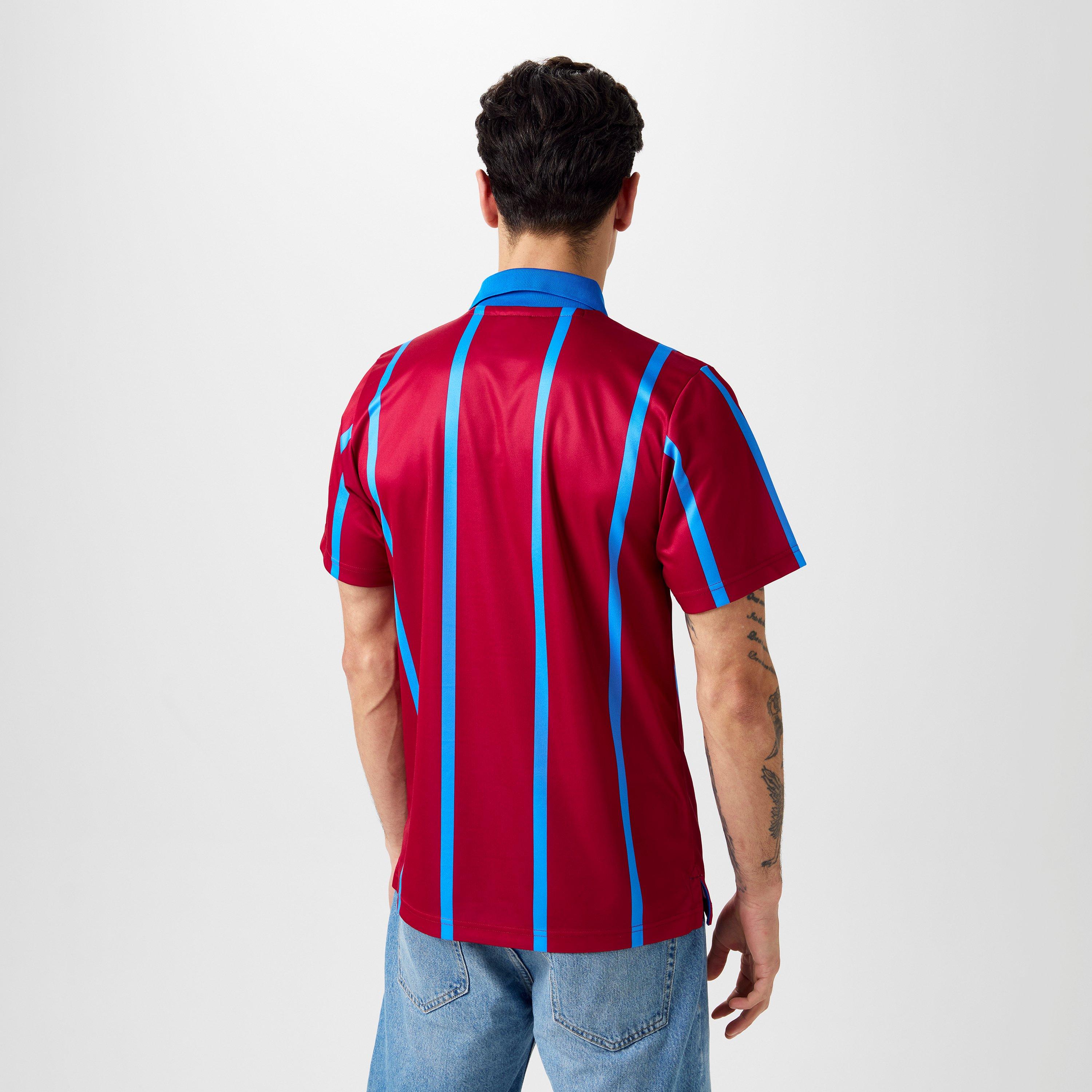 Claret - Score Draw - Aston Villa Retro Home Shirt '94 Adults - 4