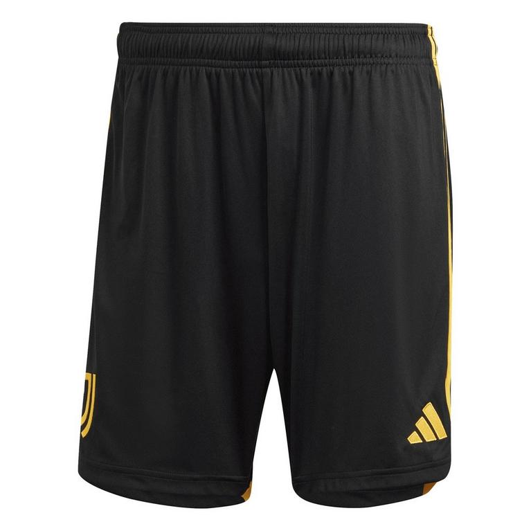 Negro/Oro - adidas - Juventus Home Shorts 2023 2024 Adults - 1