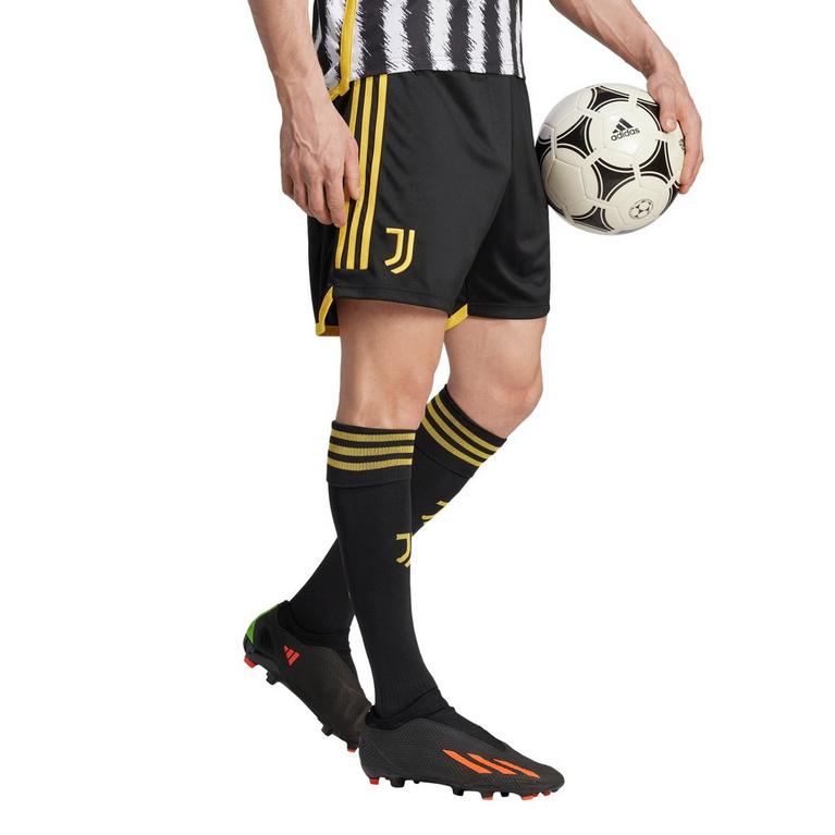 Negro/Oro - adidas - Juventus Home Shorts 2023 2024 Adults - 4