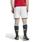 Blanco - adidas - Manchester United Home Shorts 2023 2024 Adults - 3