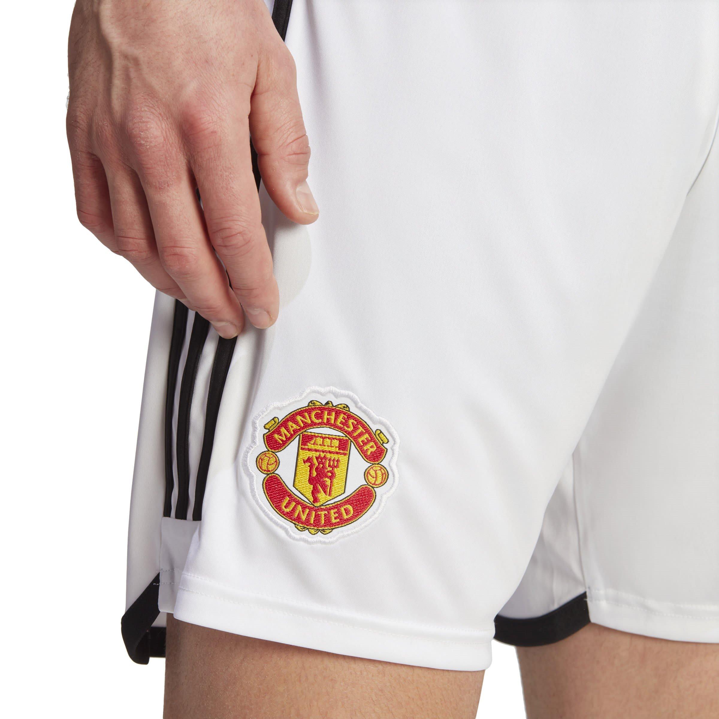 Wit - adidas - Manchester United Home Shorts 2023 2024 Adults - 6