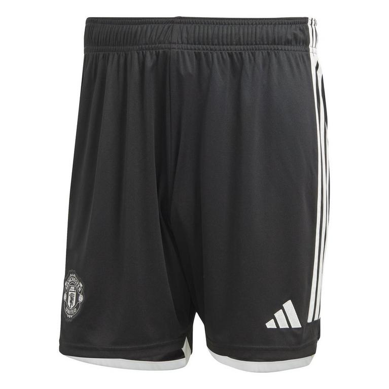 Negro - adidas - Manchester United Away Shorts 2023 2024 Adults - 1