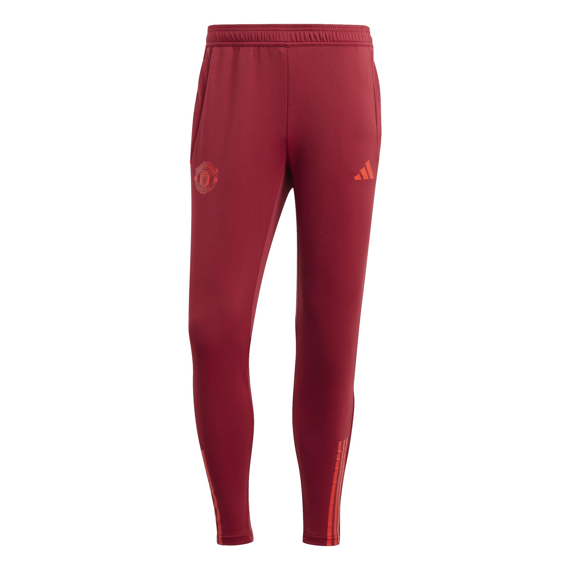 Burgendy - adidas - Manchester United Training Bottoms 2023 2024 Adults - 1