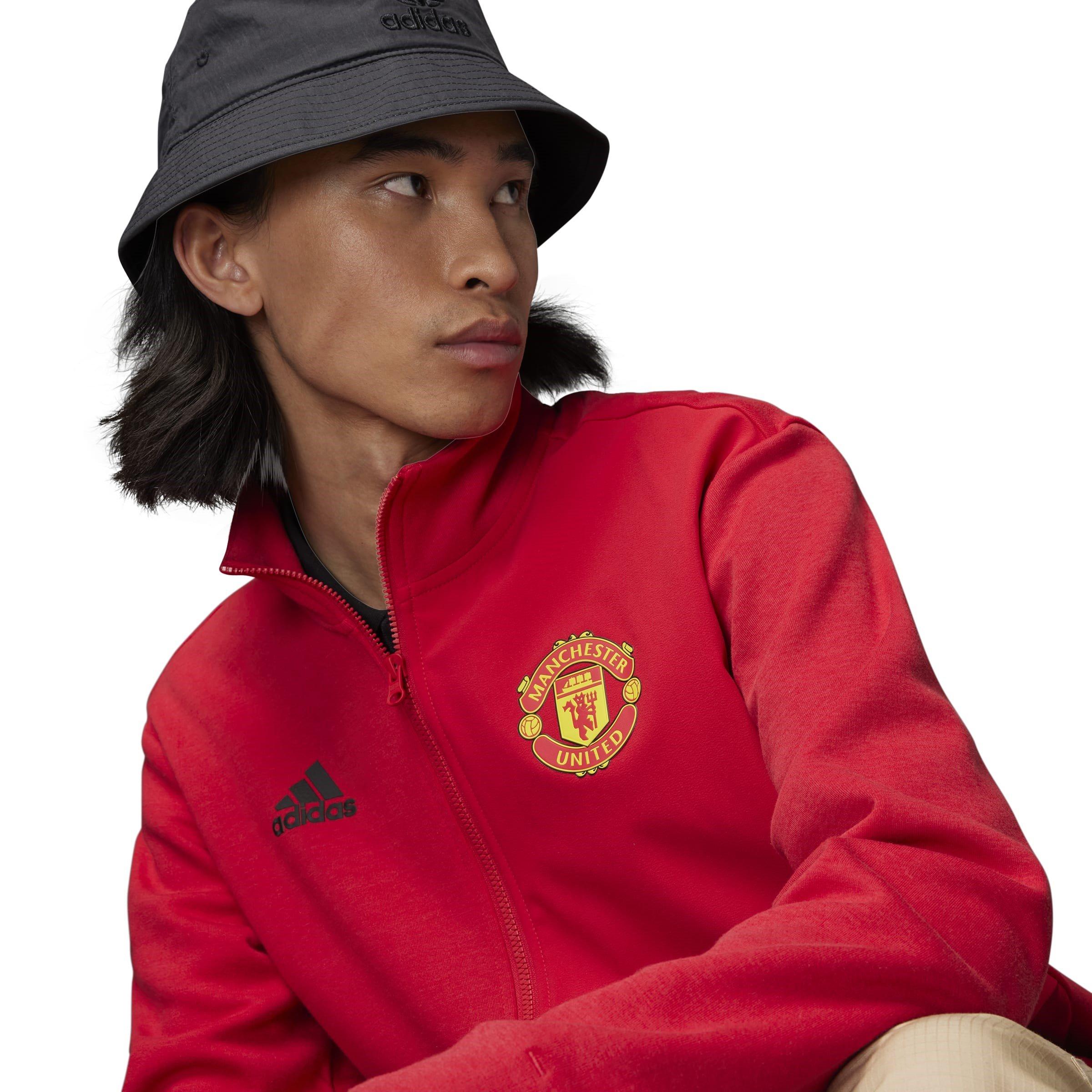 Rojo Real - adidas - Manchester United Anthem Jacket 2023 2024 Adults - 12