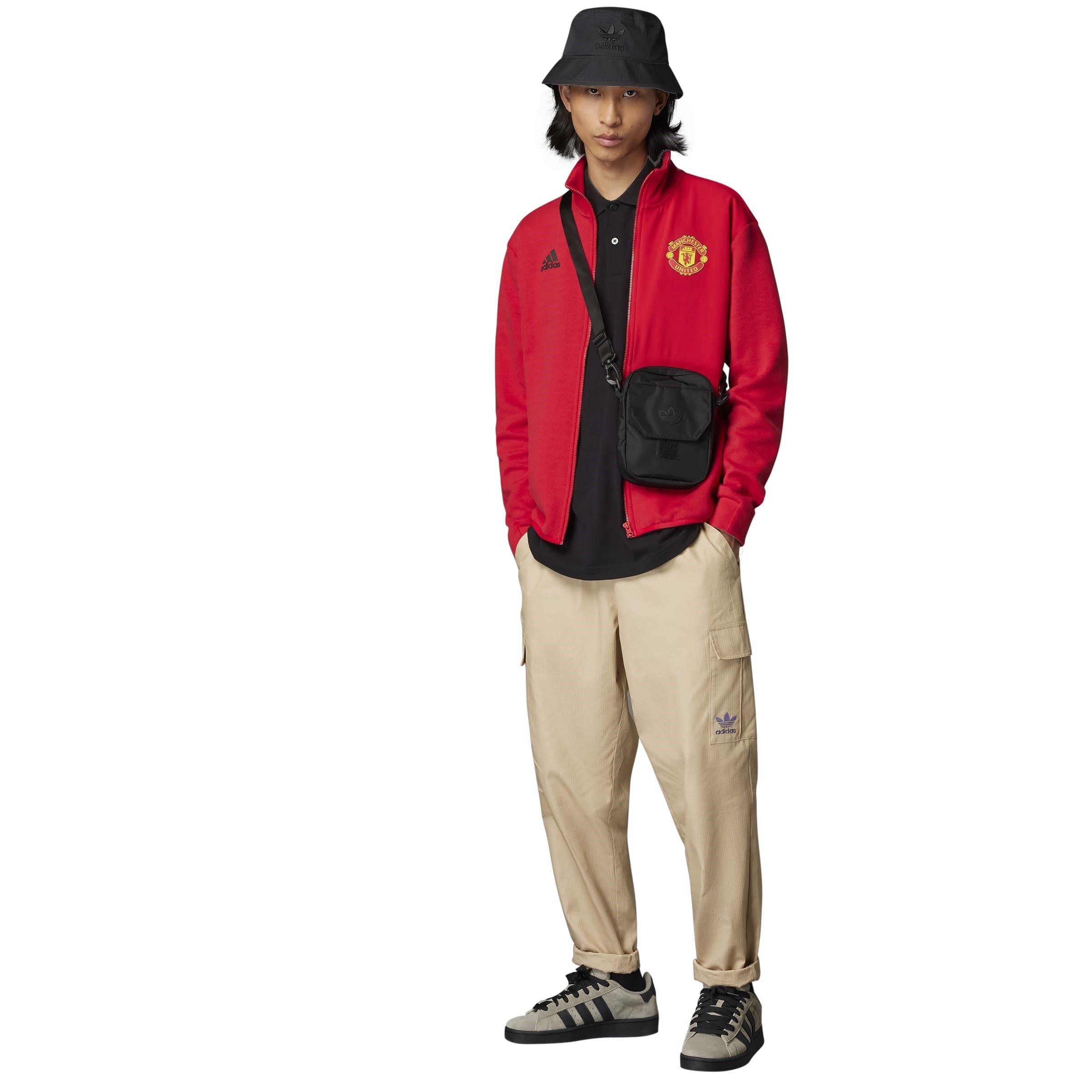 Rojo Real - adidas - Manchester United Anthem Jacket 2023 2024 Adults - 13