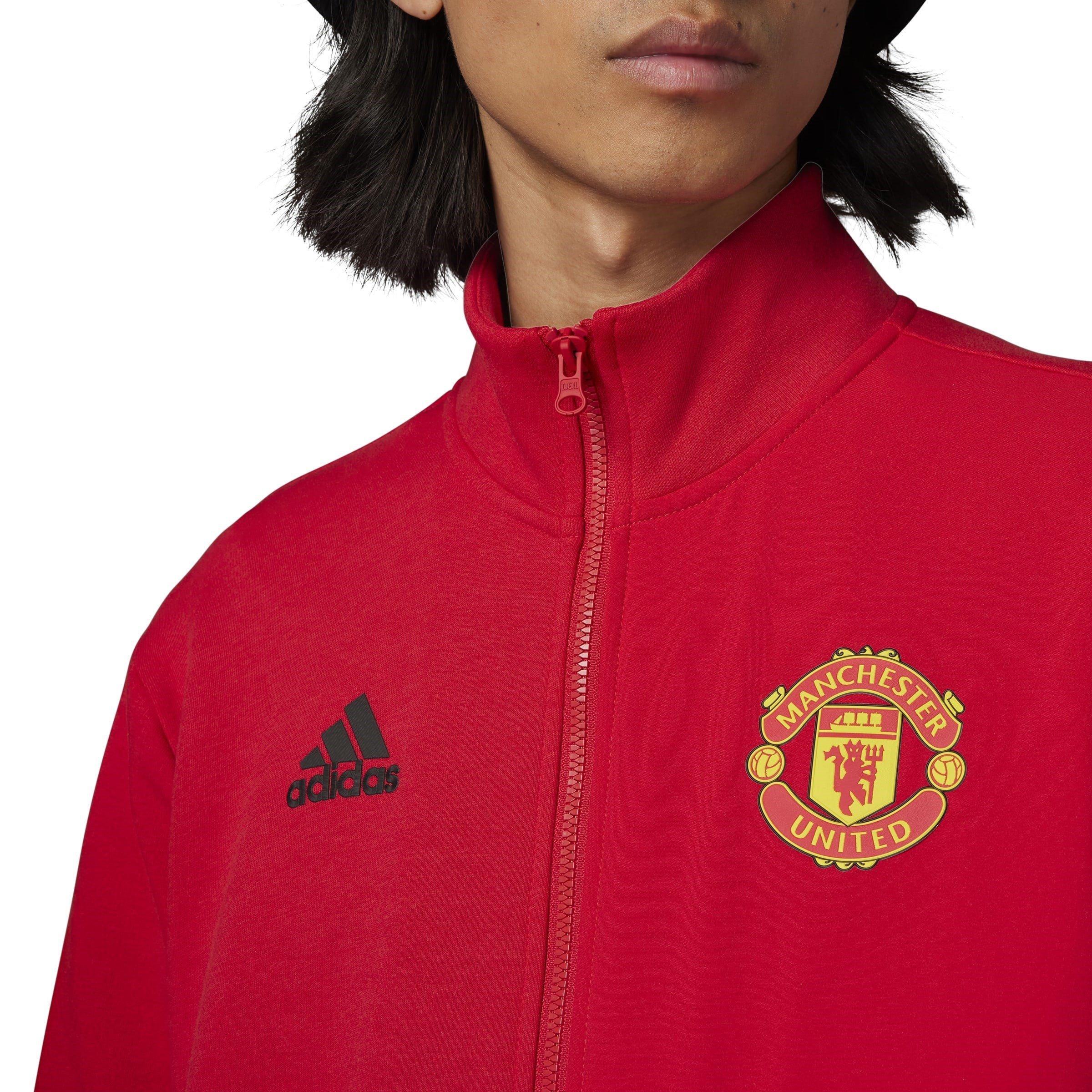 Rojo Real - adidas - Manchester United Anthem Jacket 2023 2024 Adults - 14