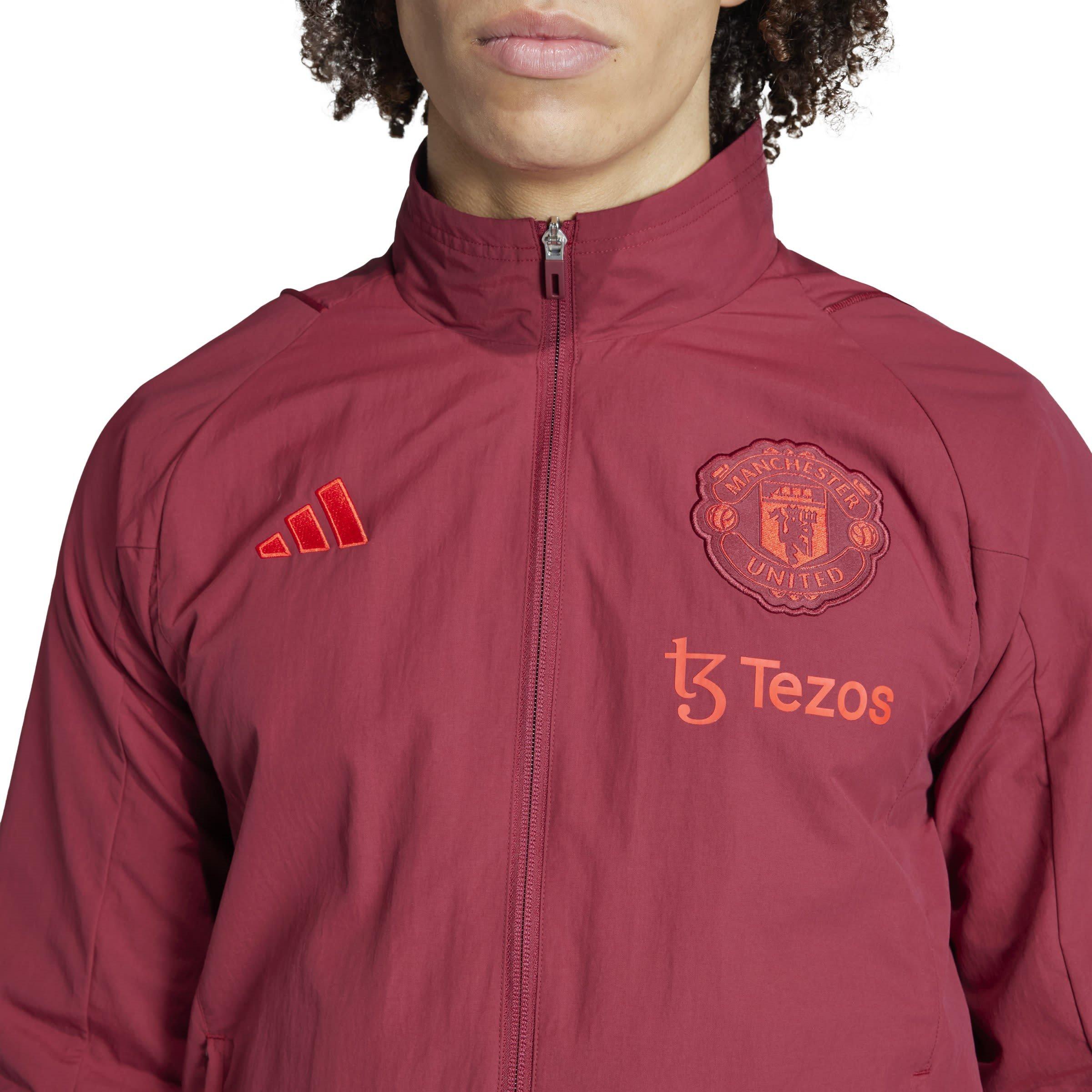 Maroon jacket adidas on sale