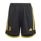 Schwarz/Gold - adidas - Juventus Home Shorts 2023 2024 Juniors - 1