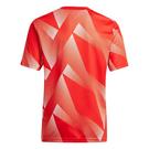 Rouge/blanc - adidas - Bayern Munich Pre Match Shirt Juniors 2023 2024 - 2