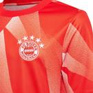 Rouge/blanc - adidas - Bayern Munich Pre Match Shirt Juniors 2023 2024 - 3