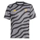 Noir/Blanc - adidas - Juventus Pre Match Shirt Juniors 2023 2024 - 1