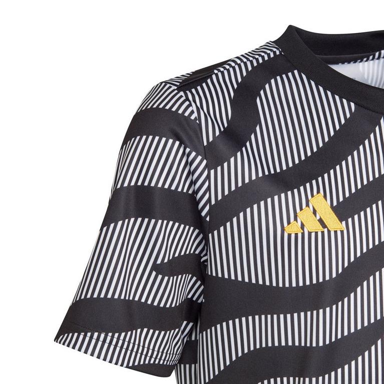 Noir/Blanc - adidas - Juventus Pre Match Shirt Juniors 2023 2024 - 4