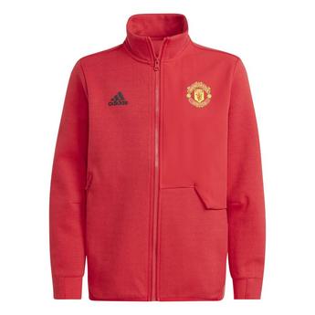 adidas Manchester United Anthem Jacket 2023 2024 Juniors