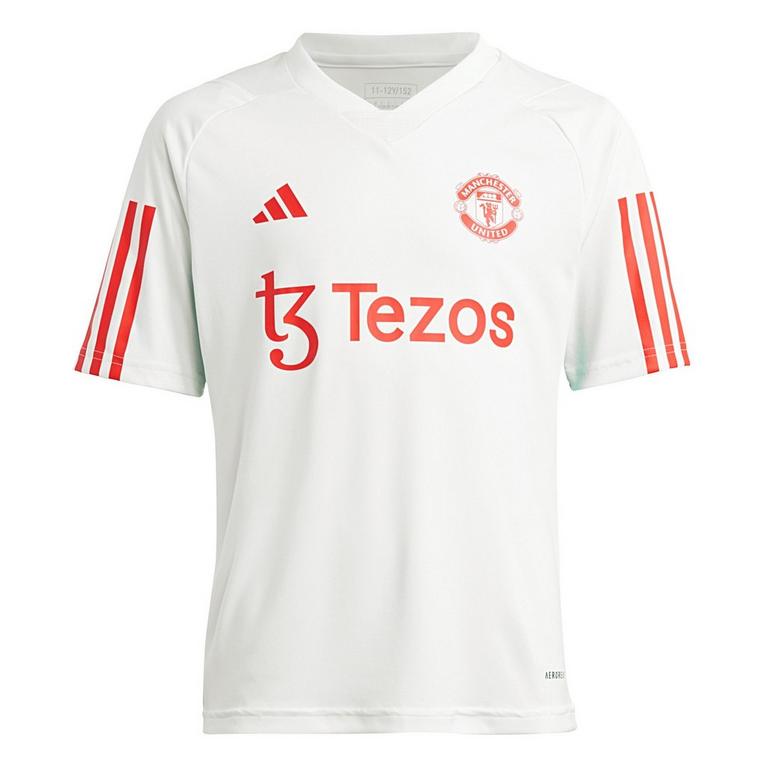 Blanc de base - adidas - Corneliani embroidered logo t-shirt - 1