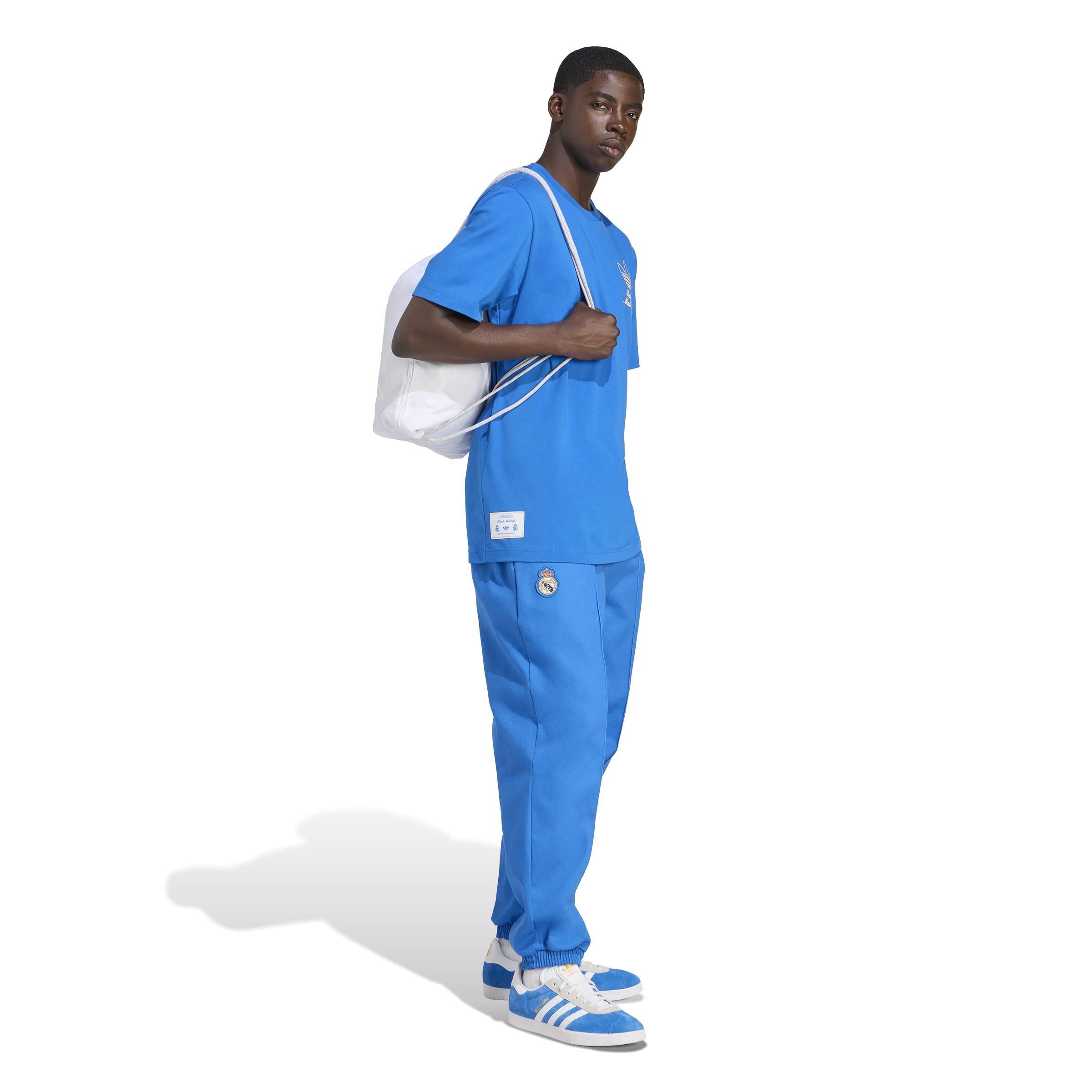 Blå - adidas - Real Madrid Icons Graphic T-Shirt Mens - 6