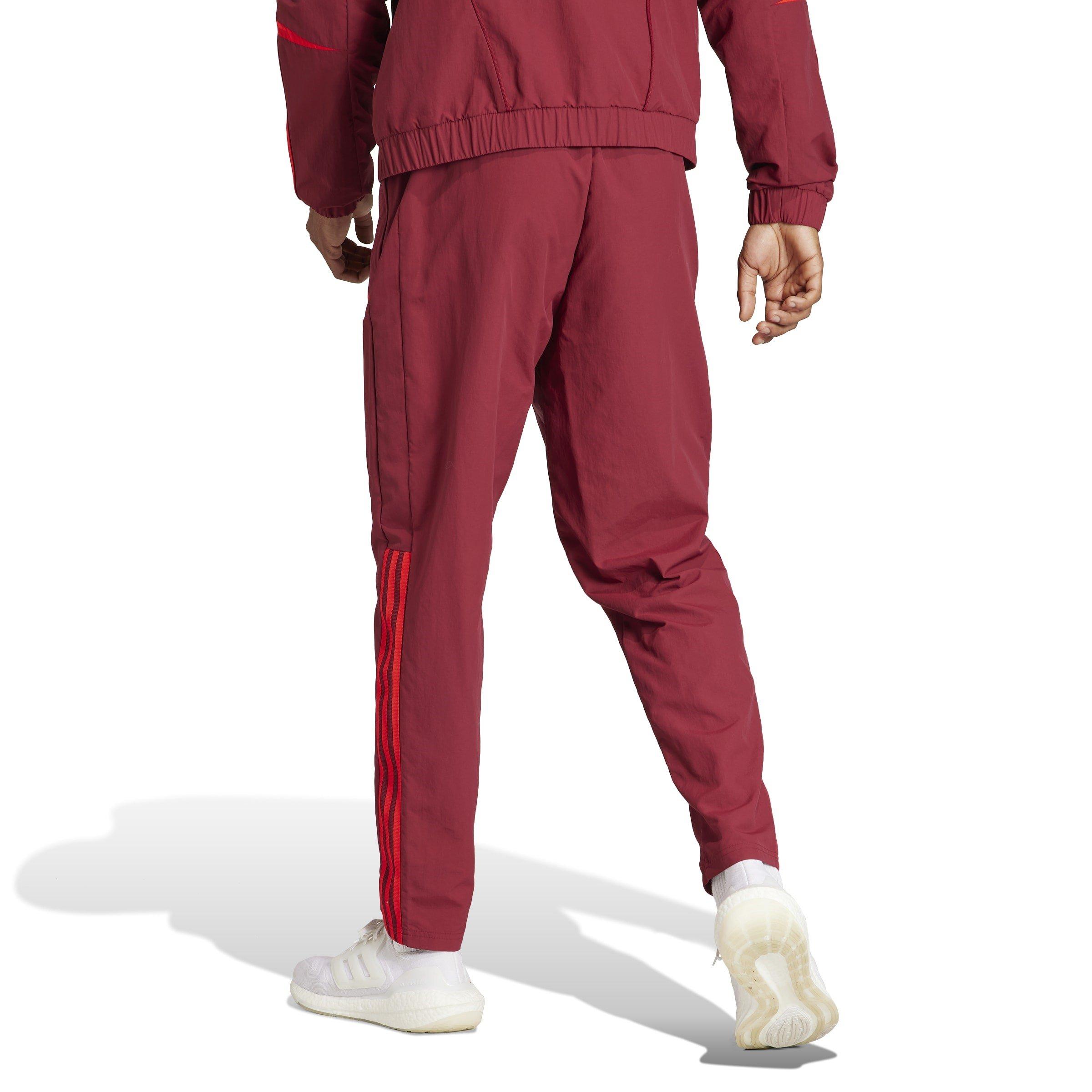 Bourgondisch 2 - adidas - Manchester United Presentation Bottoms 2023 2024 Adults - 3