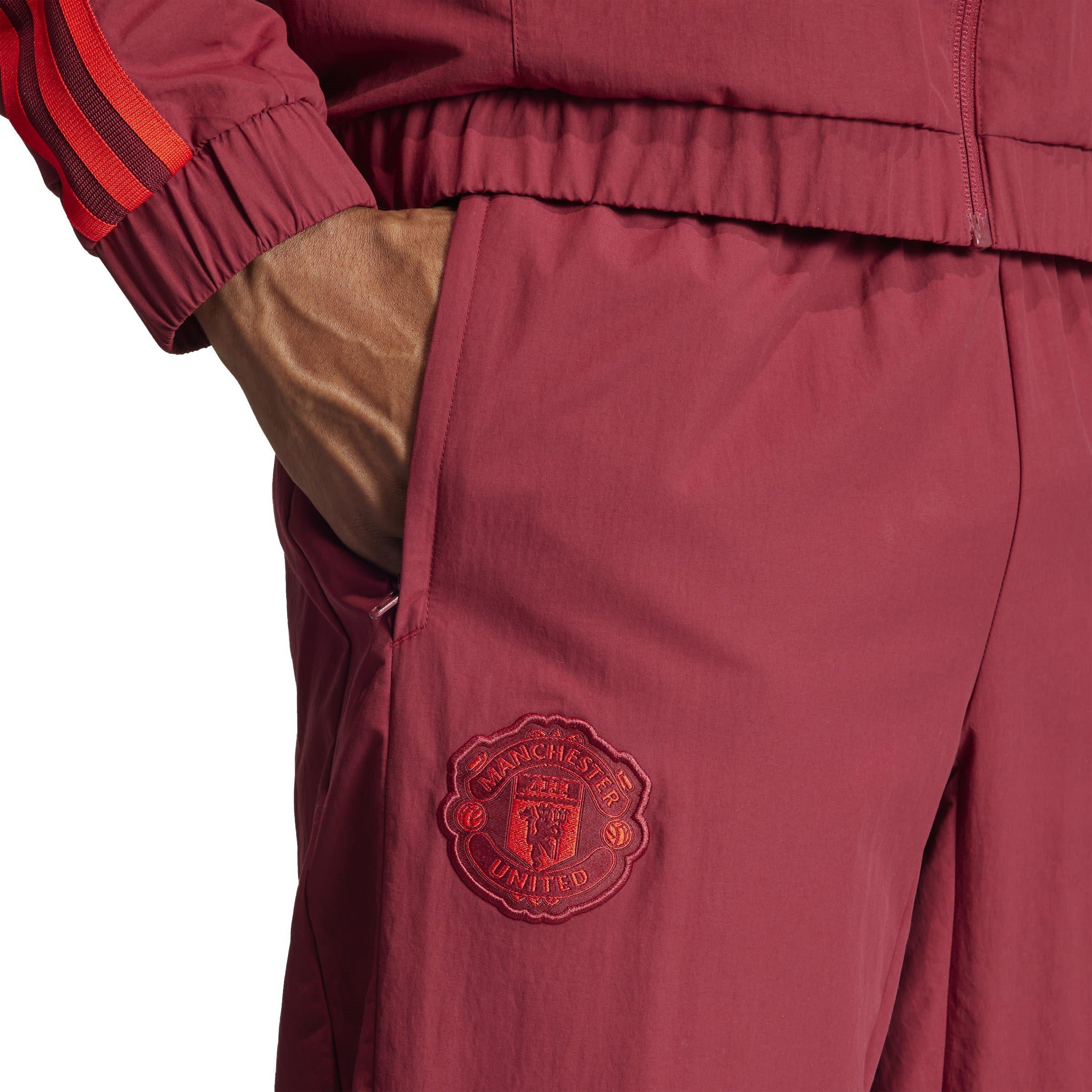 Bourgondisch 2 - adidas - Manchester United Presentation Bottoms 2023 2024 Adults - 5