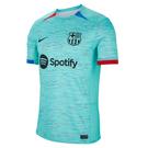 Aqua/Noir - Nike - Barcelona Third Shirt 2023 2024 Adults - 1