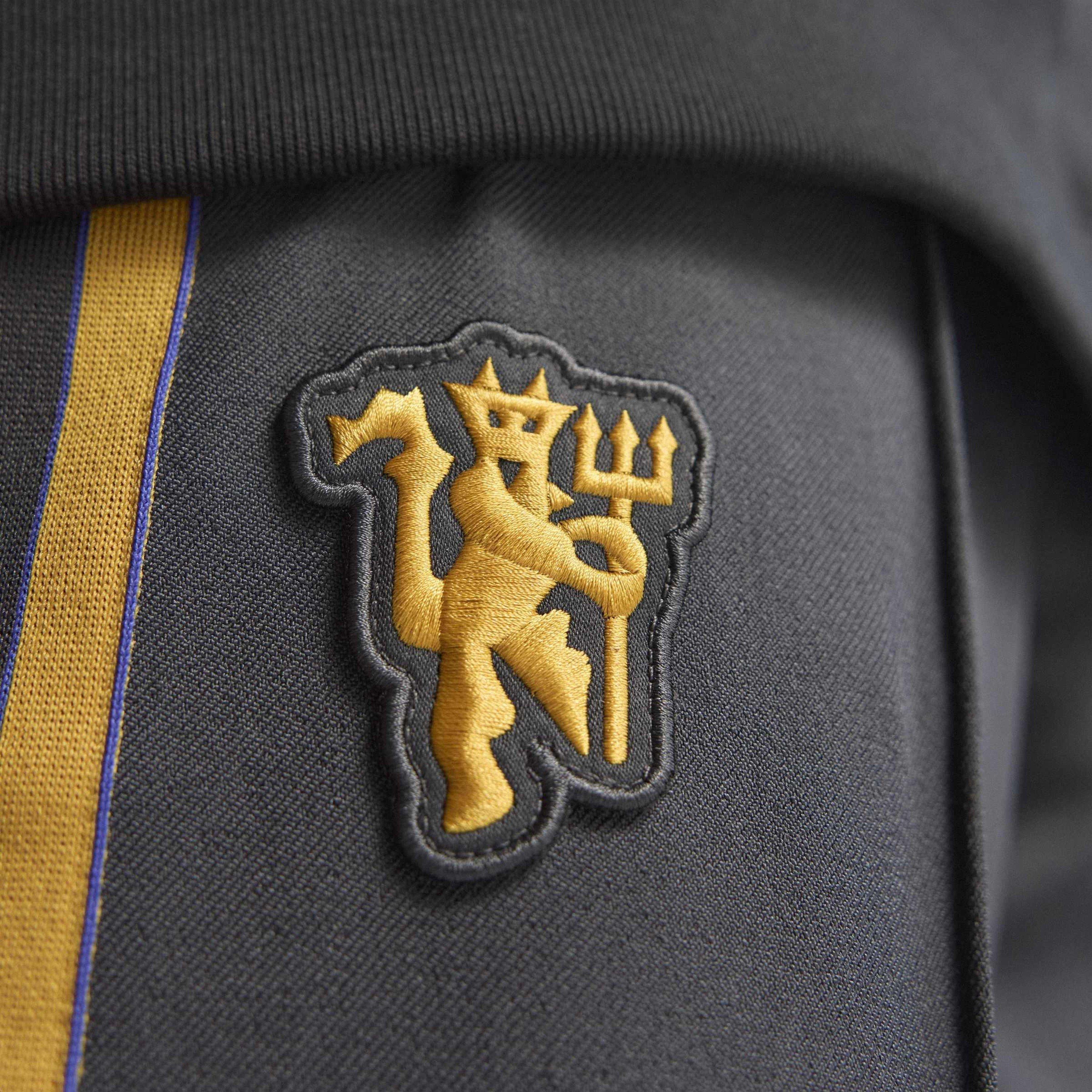 Black - adidas - Manchester United Icons Tracksuit Bottoms Mens - 6