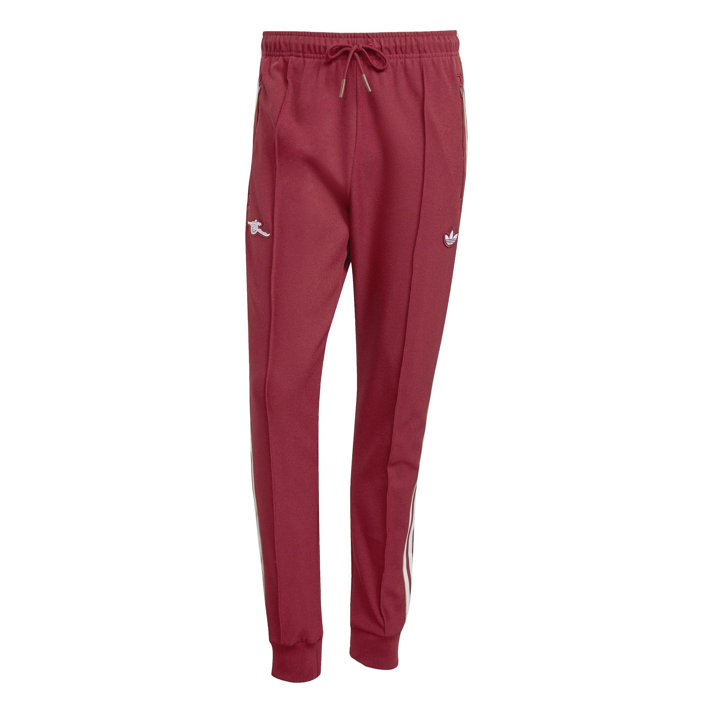 Red - adidas - Arsenal Icons Tracksuit Bottoms Mens - 1