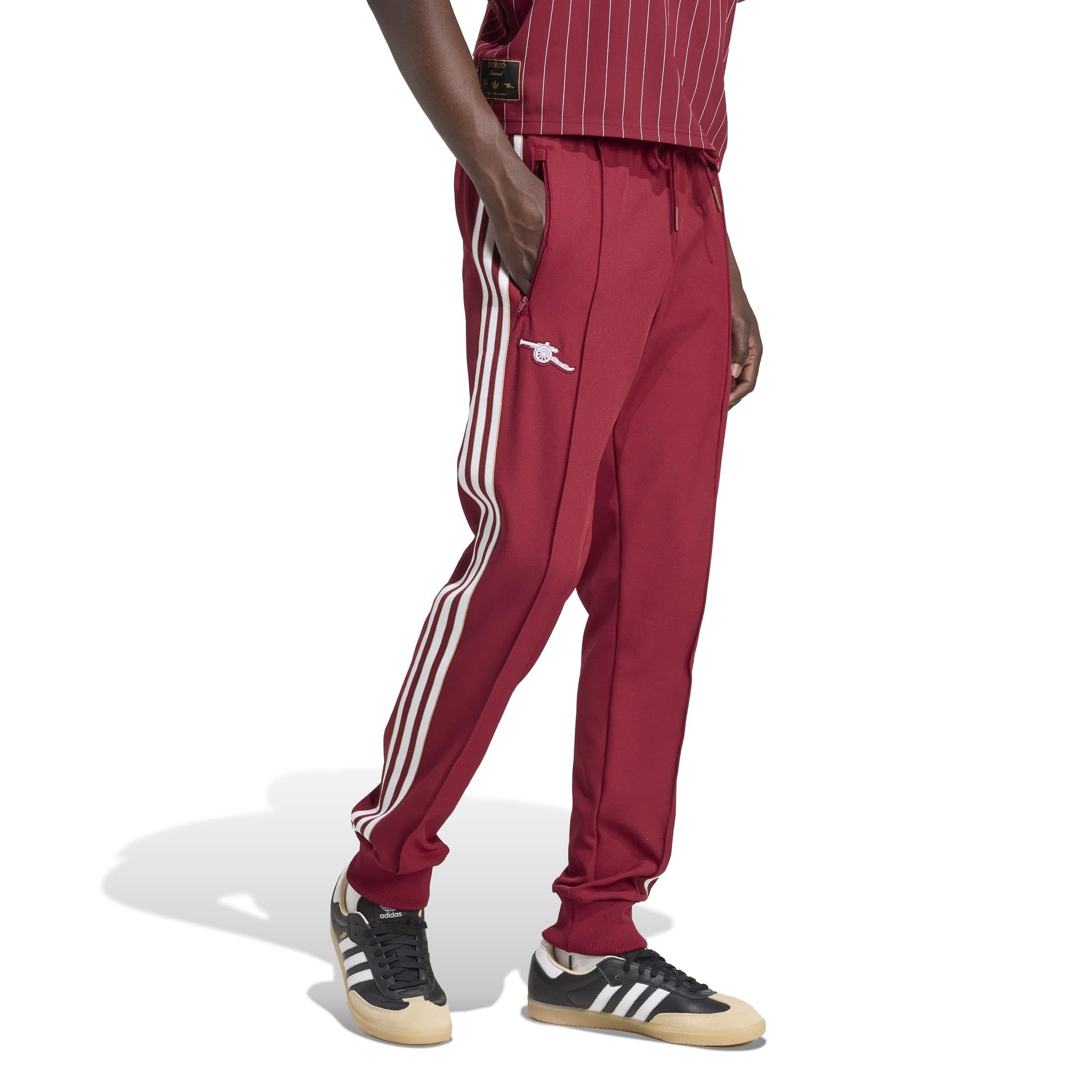 Red - adidas - Arsenal Icons Tracksuit Bottoms Mens - 2