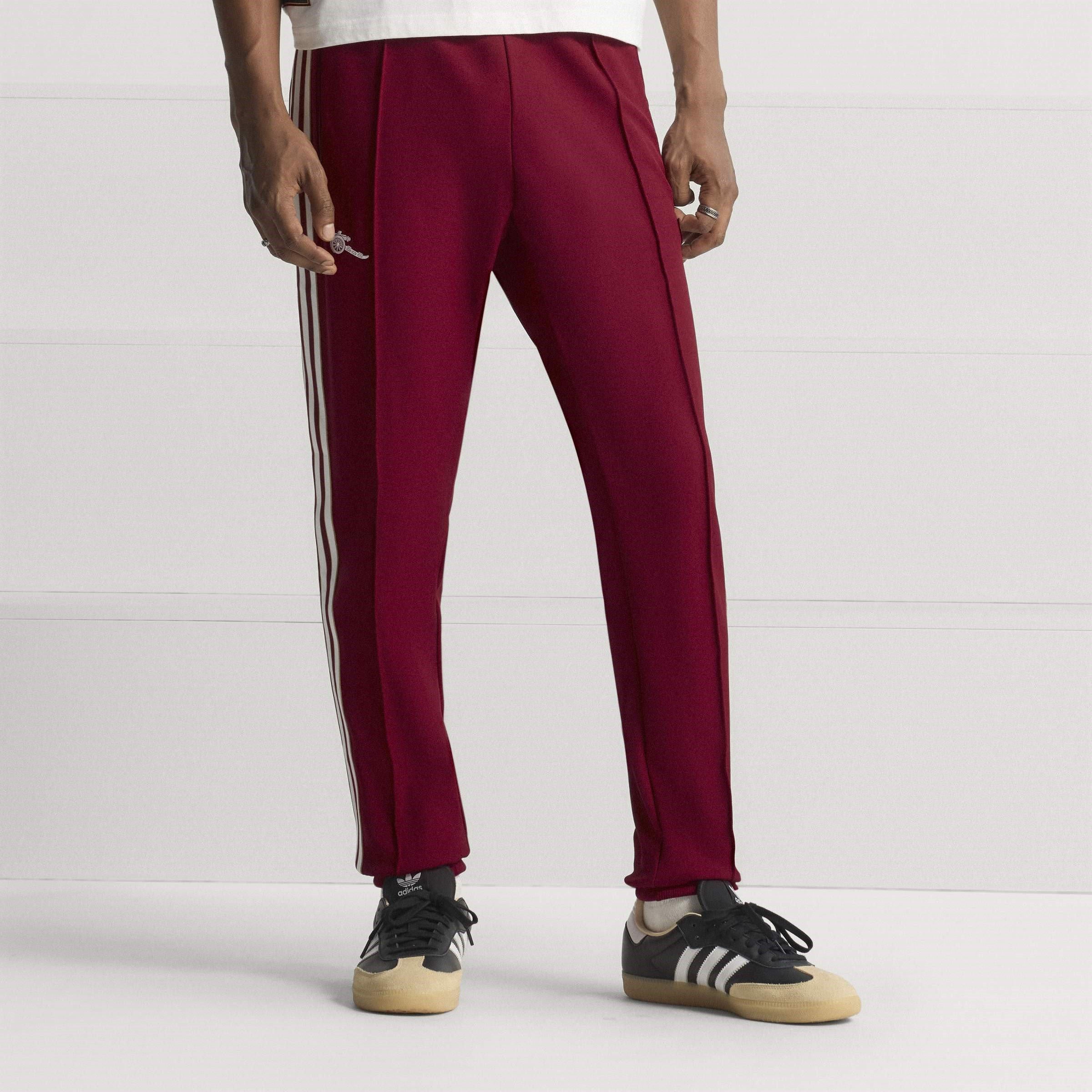 Red - adidas - Arsenal Icons Tracksuit Bottoms Mens - 12