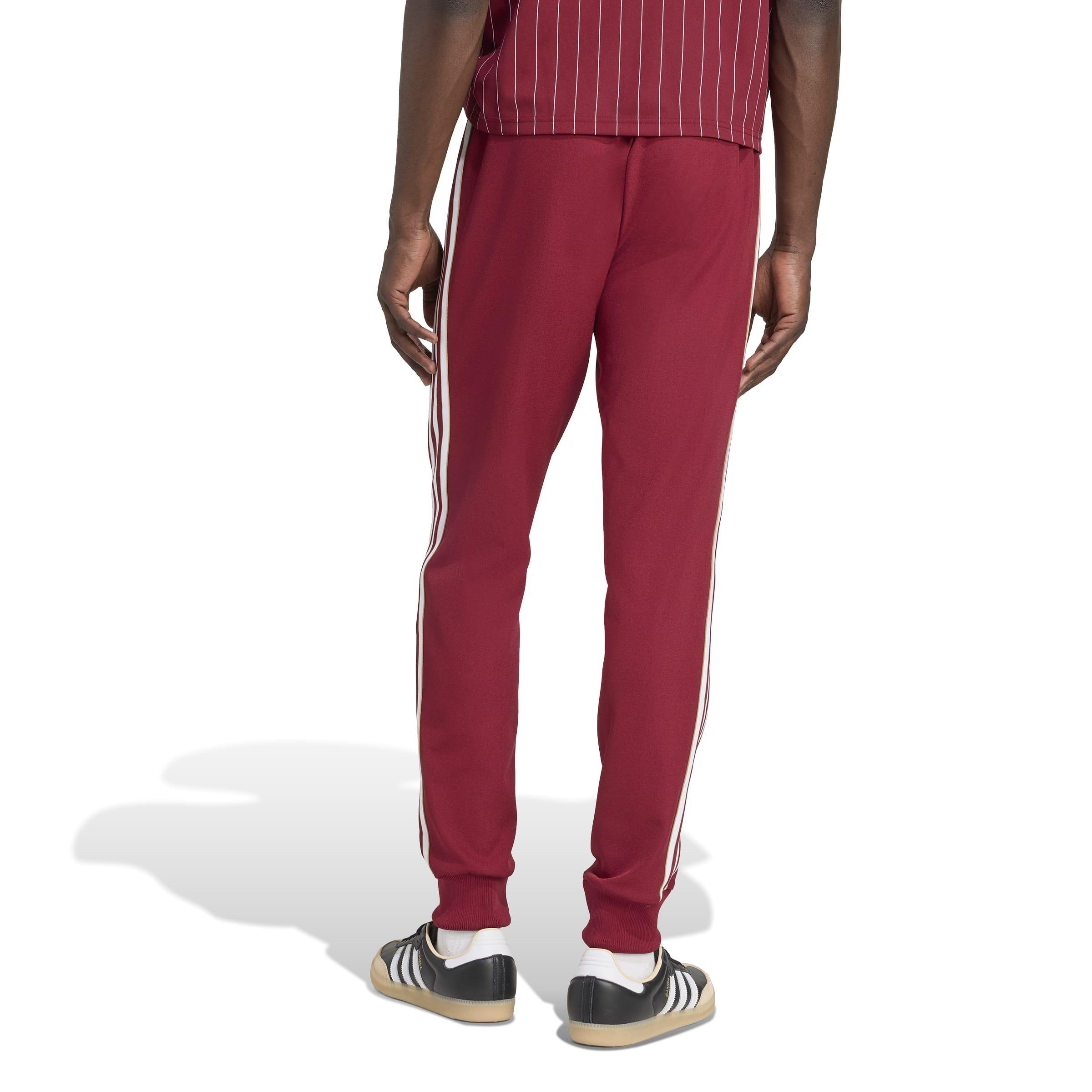 Red - adidas - Arsenal Icons Tracksuit Bottoms Mens - 3