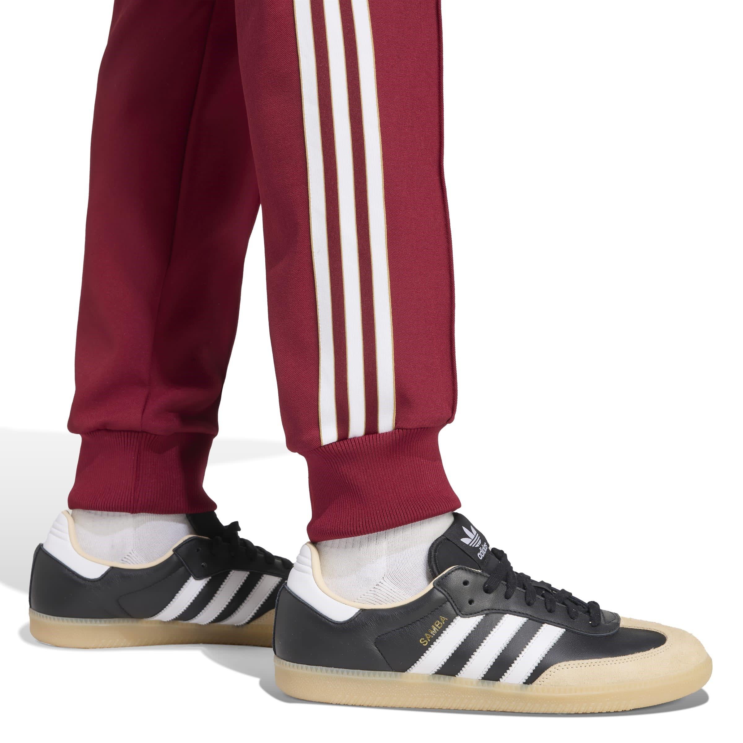 Red - adidas - Arsenal Icons Tracksuit Bottoms Mens - 5