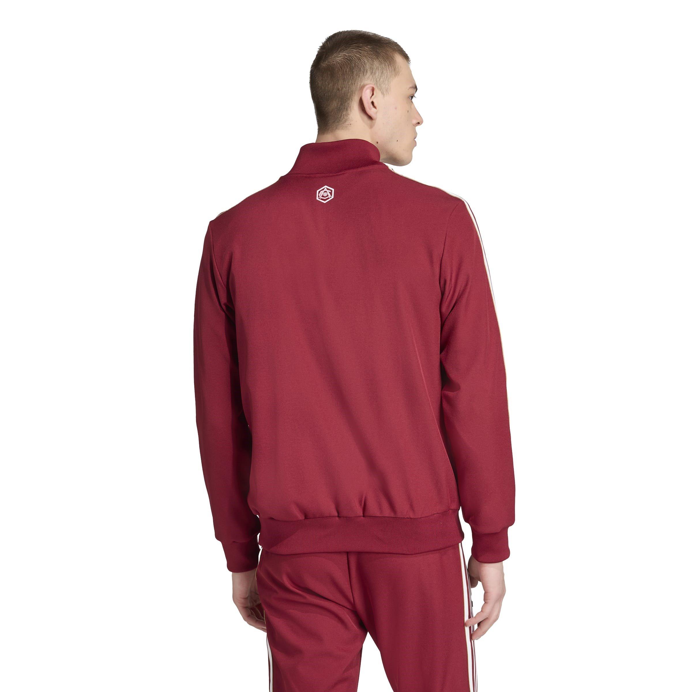 Red - adidas - Arsenal Icons Tracksuit Top Mens - 3
