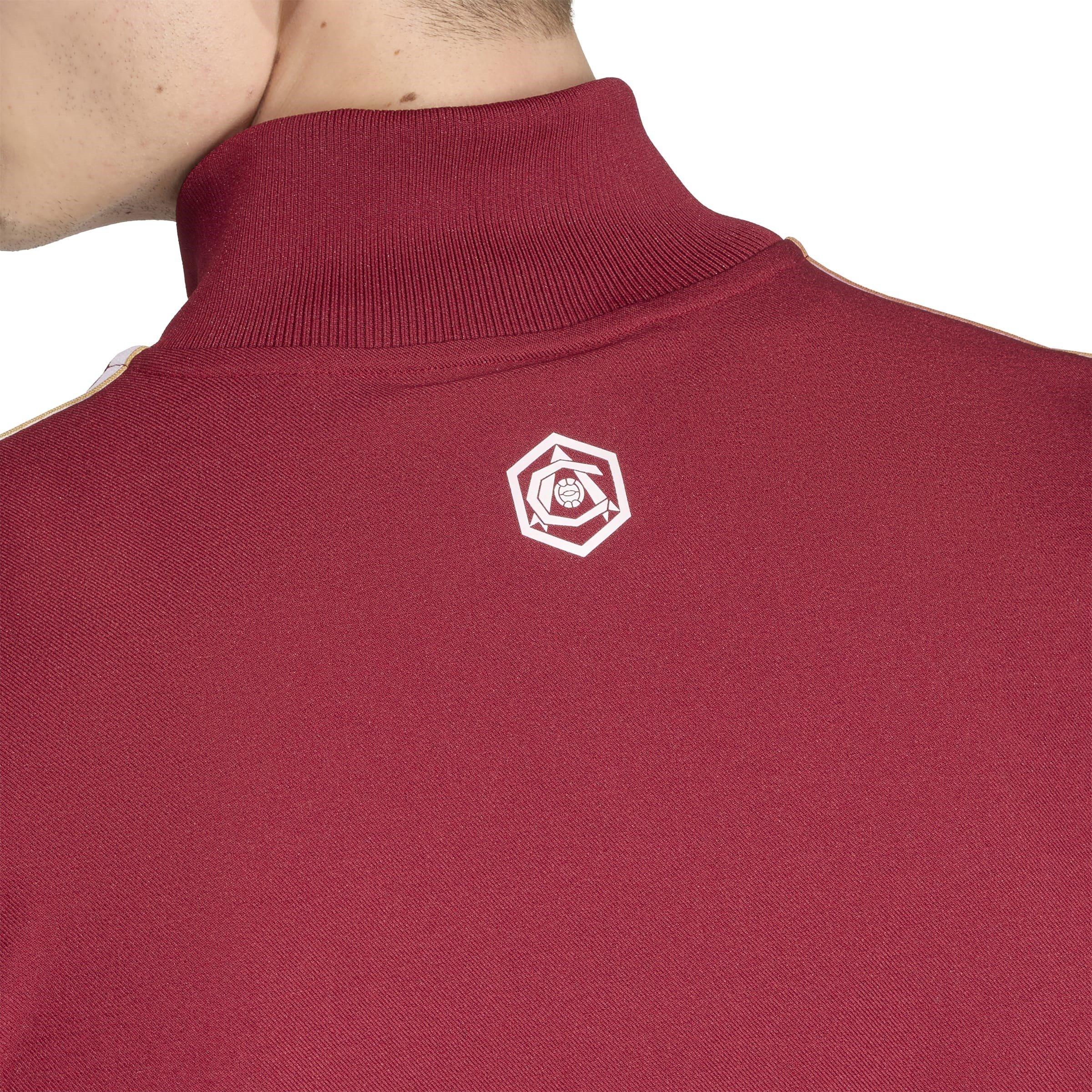 Red - adidas - Arsenal Icons Tracksuit Top Mens - 5