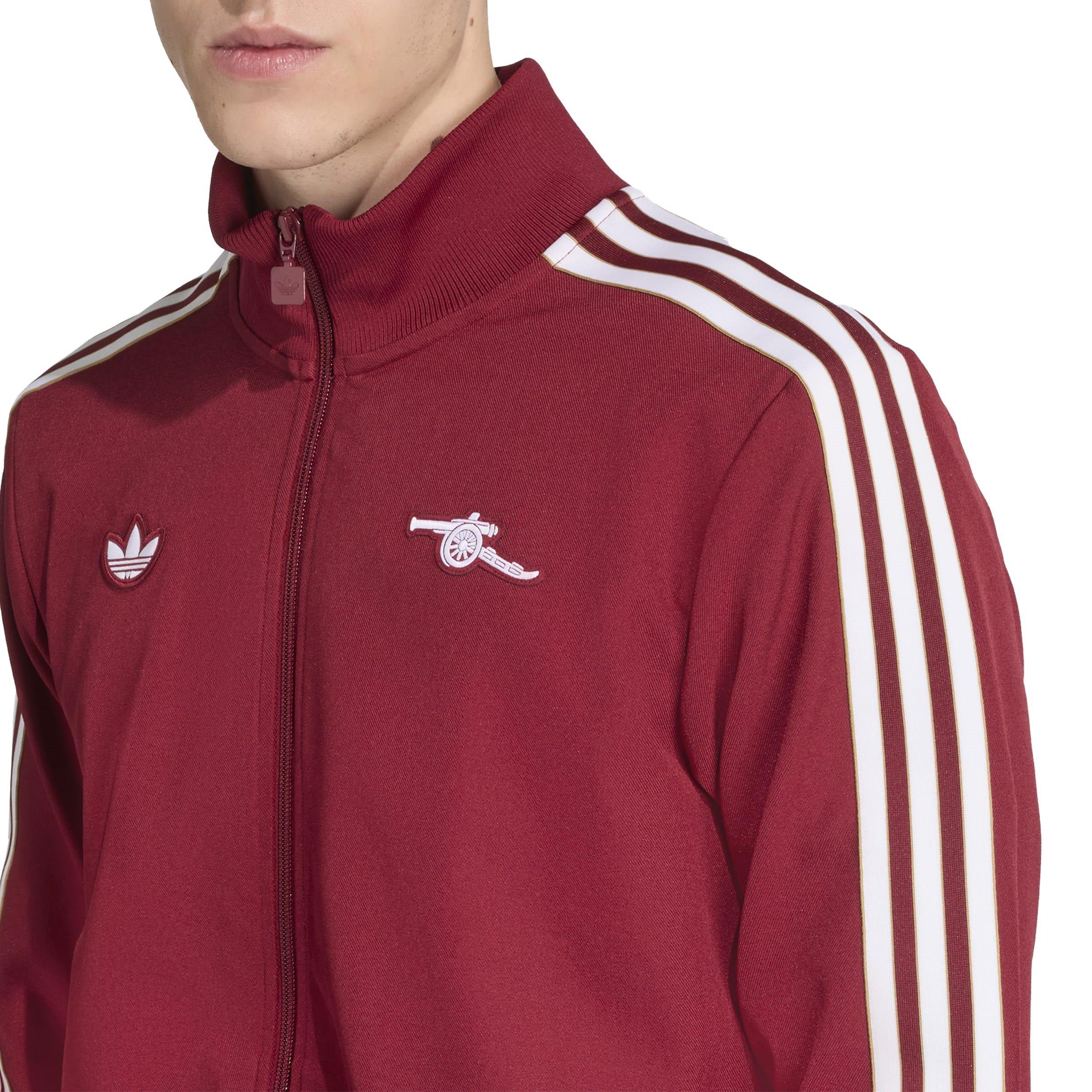Red - adidas - Arsenal Icons Tracksuit Top Mens - 6