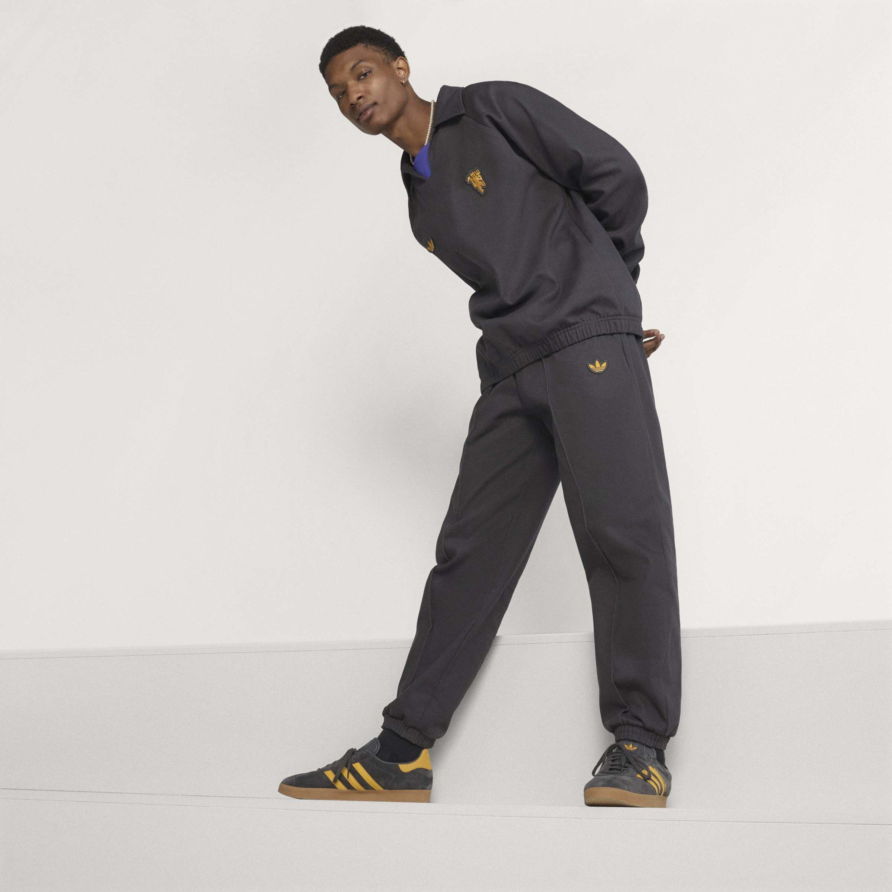 Black - adidas - Manchester United Icons Drill Tracksuit Bottoms Mens - 7