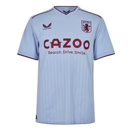 Castore Castore Aston Villa Authentic Away Shirt 2022 2023 Adults