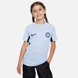 Nike Inter Milan Strike Big Kids'  Dri-FIT Knit Soccer Top
