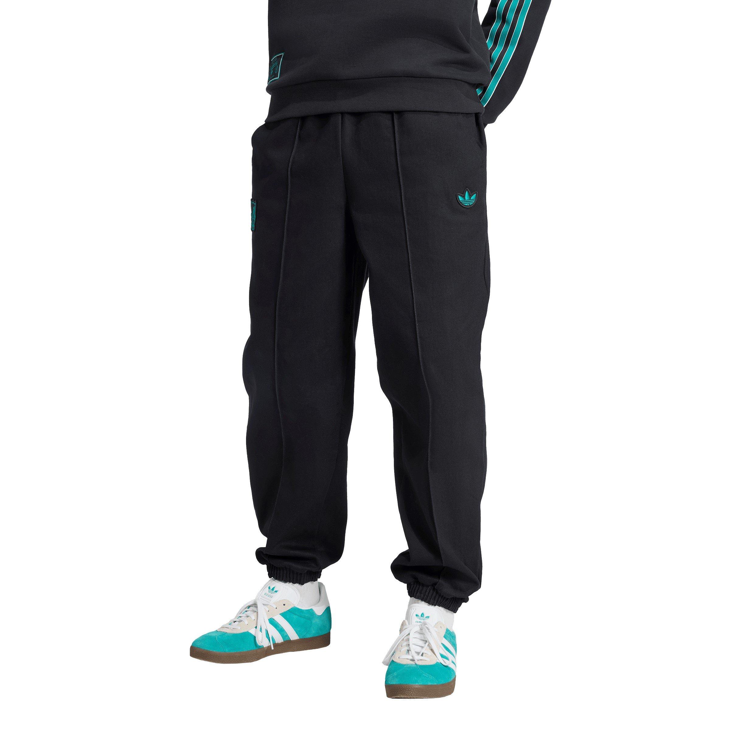 Crna - adidas - Liverpool Icons Drill Tracksuit Bottoms Mens - 2